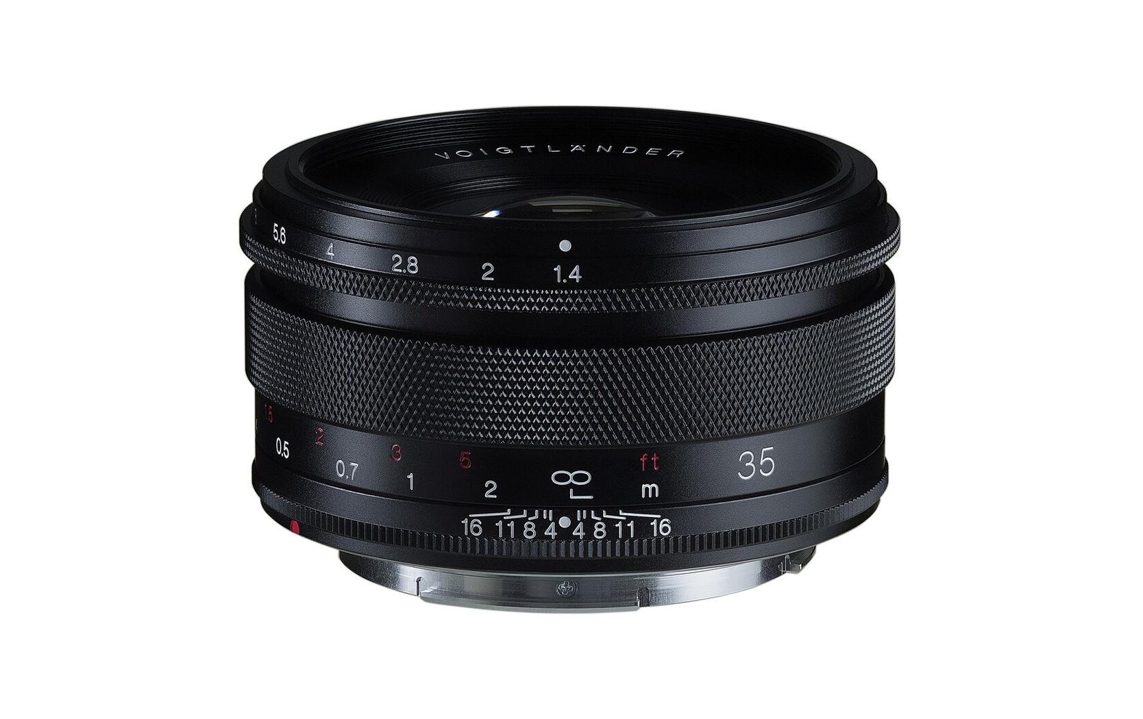 Voigtländer Nokton Classic 35mm f/1.4 RF-Mount, Schwarz kaufen Schweiz | Mediatech.ch