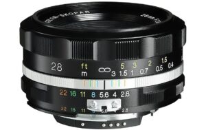 Voigtländer Color-Skopar 28mm f/2.8 SLII-S Vollformat Nikon F Schwarz kaufen Schweiz | Mediatech.ch