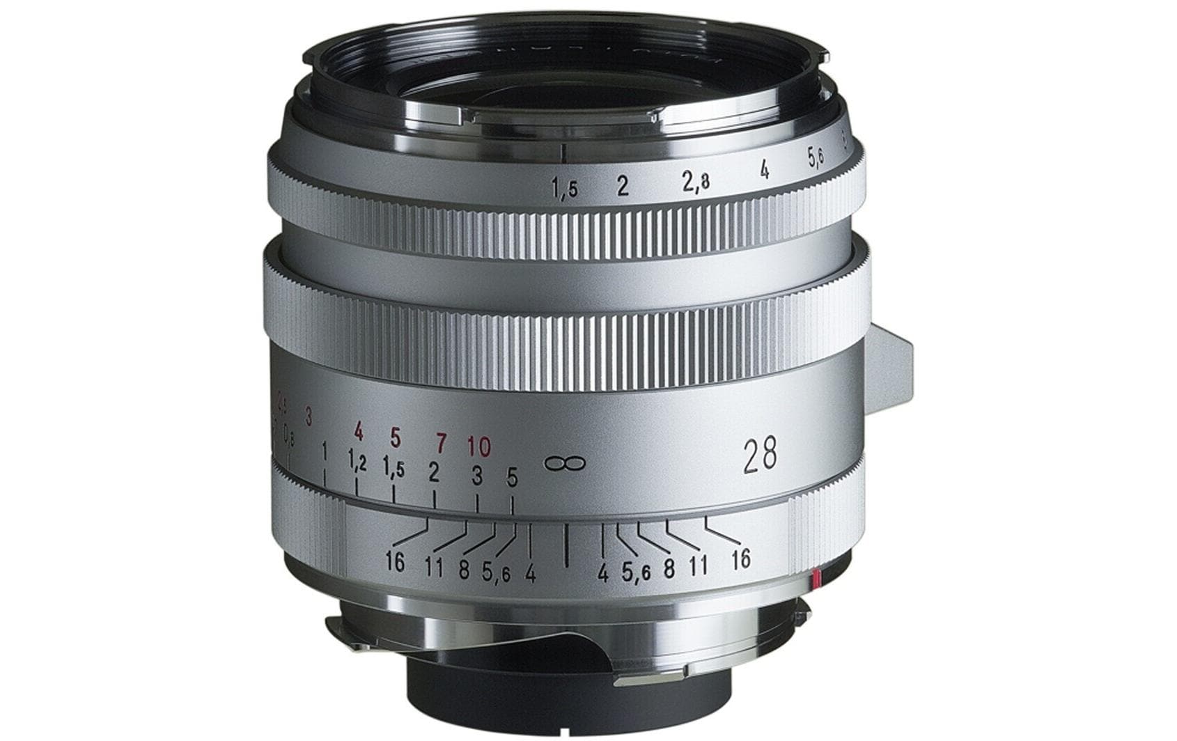 Voigtländer Nokton Vintage 28mm/1.5 VM II Silber, Vollformat kaufen Schweiz | Mediatech.ch