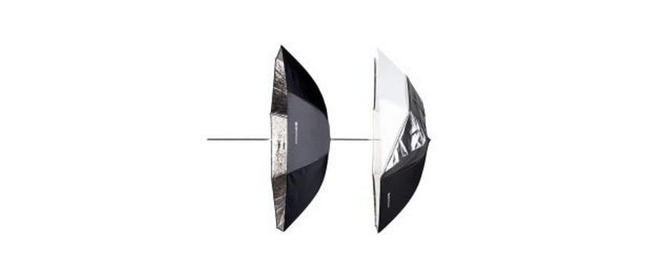 2214860 - Mediatech Elinchrom Umbrella To Go Kit 105 cm Silber und Weiss kaufen Schweiz | Mediatech.ch