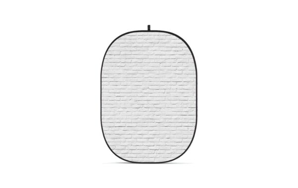2215169 - Mediatech Godox Backdrop collapsible, Ziegelmauer, weiss, 150 x 200 kaufen Schweiz | Mediatech.ch