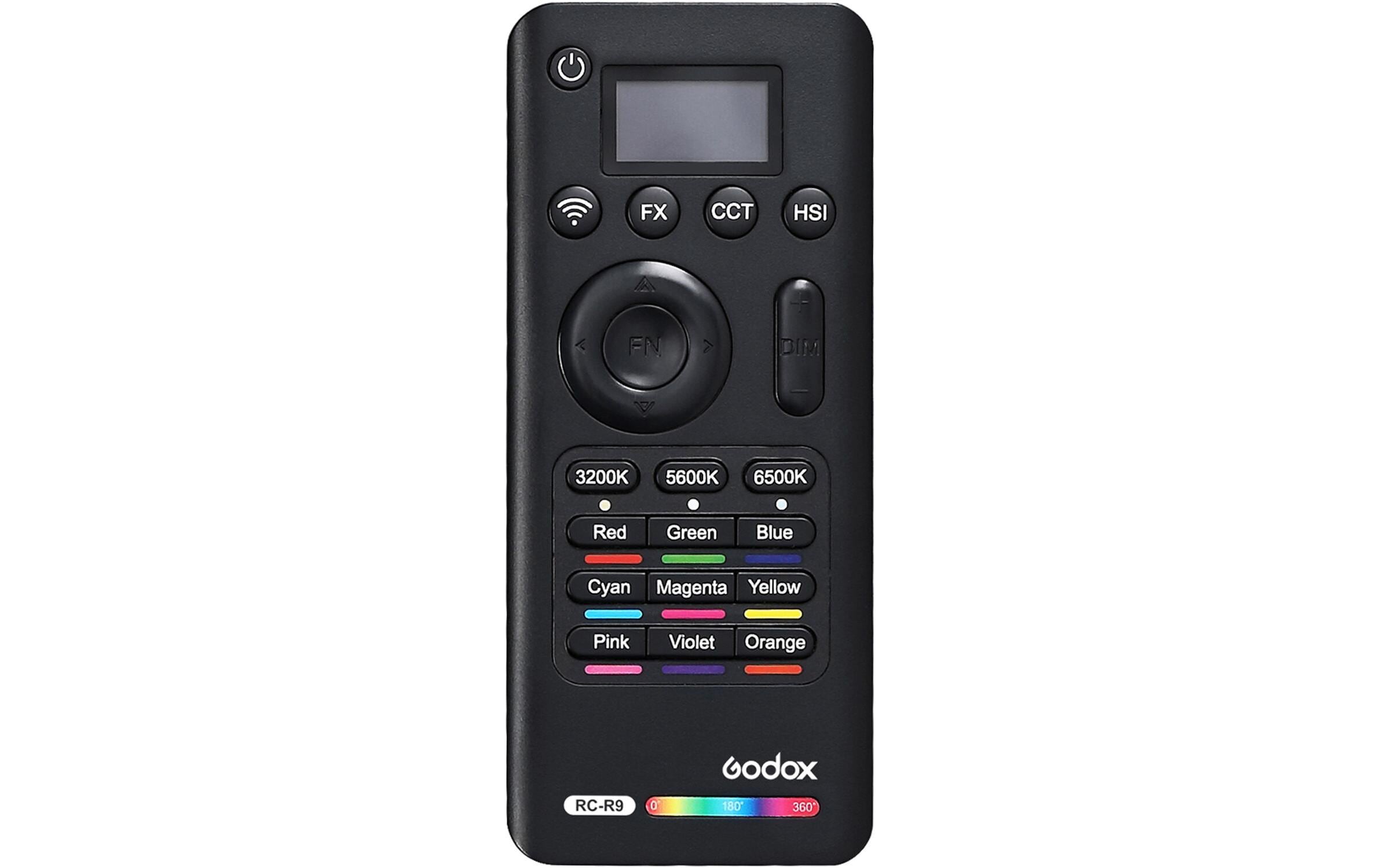 Godox RC R9 Schwarz 2.4 GHz 32 Kanäle 16 Gruppen kaufen Schweiz | Mediatech.ch