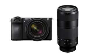 Sony Alpha 6700 Kit, 26 MP inkl 18-135mm / 100-400