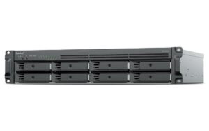 Synology RackStation RS1226RP+, 8-bay NAS Redund. PSU, AMD Ryzen V1500B Quad C., 4GB