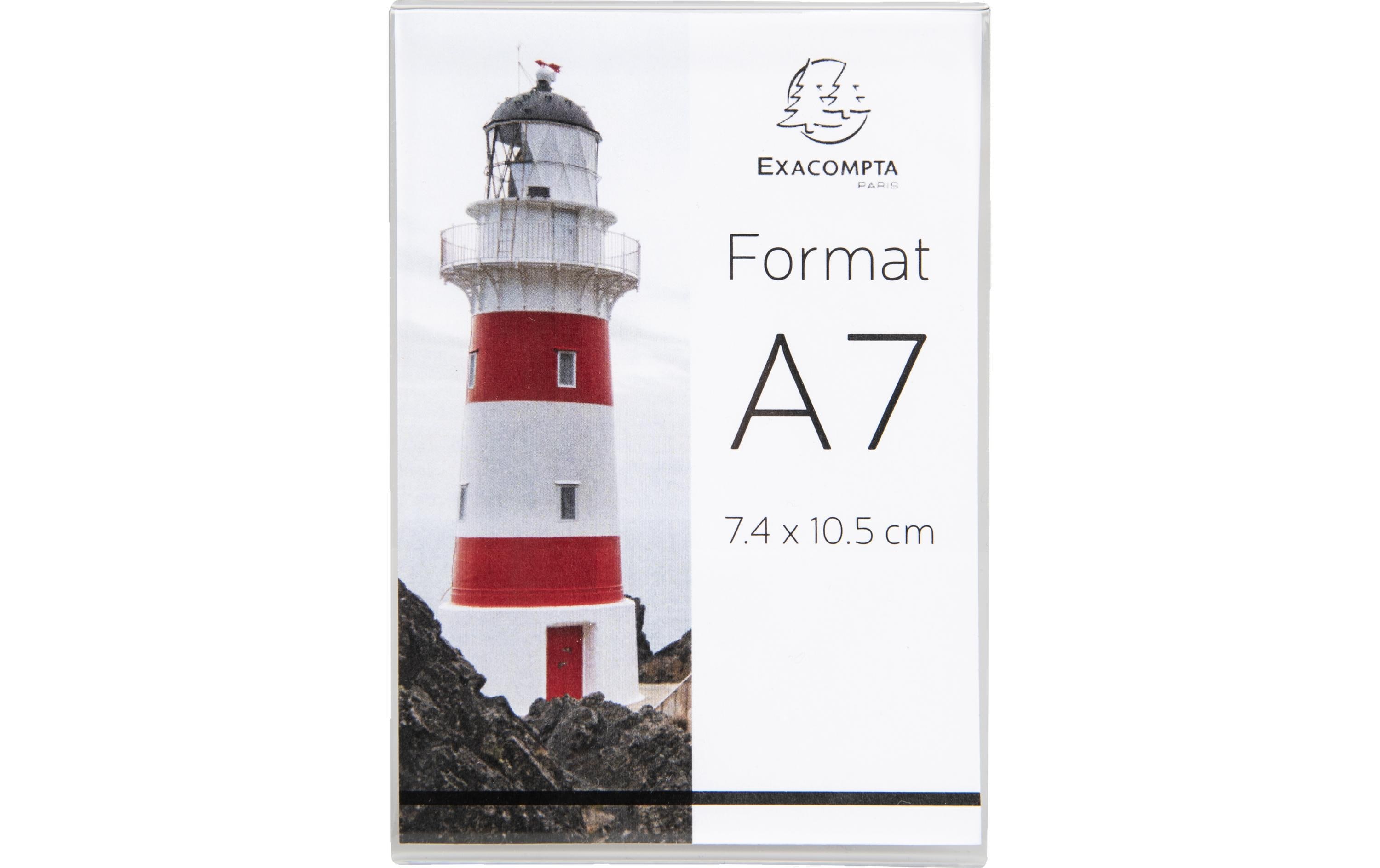 Exacompta Tischaufsteller A7, 10 Stück schräg, Exacryl, UV beständig, 75x48x107mm kaufen Schweiz | Mediatech.ch