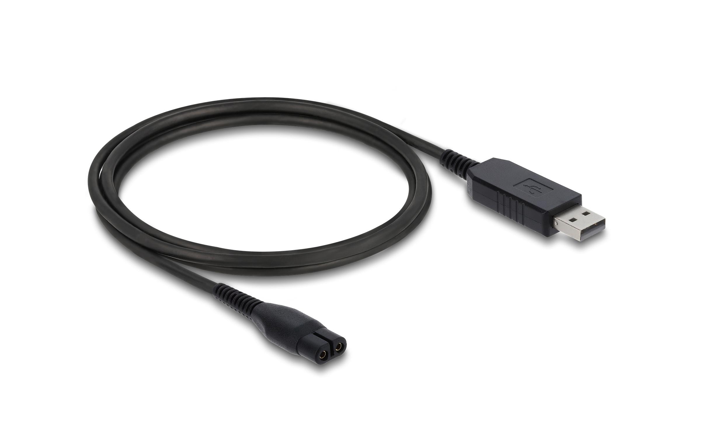 Delock OneBlade 360 Face + Body USB, 4.3 V, 1 m, 24 AWG, schwarz kaufen Schweiz | Mediatech.ch