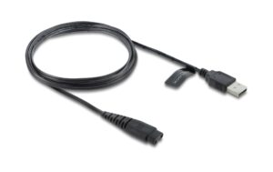 Delock USB Ladekabel 5 V, 1.2 m, Schwarz