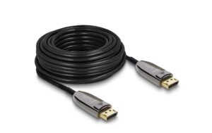 Delock DisplayPort 2.1 Aktives Optisches, 8K, 60 Hz, 40 Gbps, 15 m