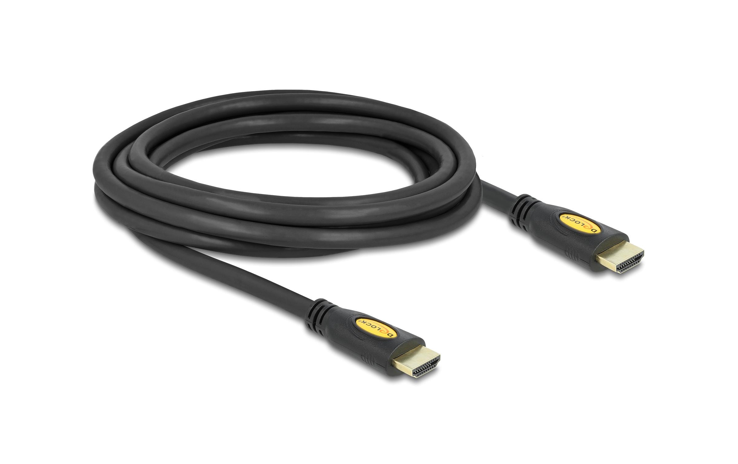 2216525 - Mediatech Delock HDMI-Kabel High Speed, mit Ethernet, 4K, 3.0 m kaufen Schweiz | Mediatech.ch
