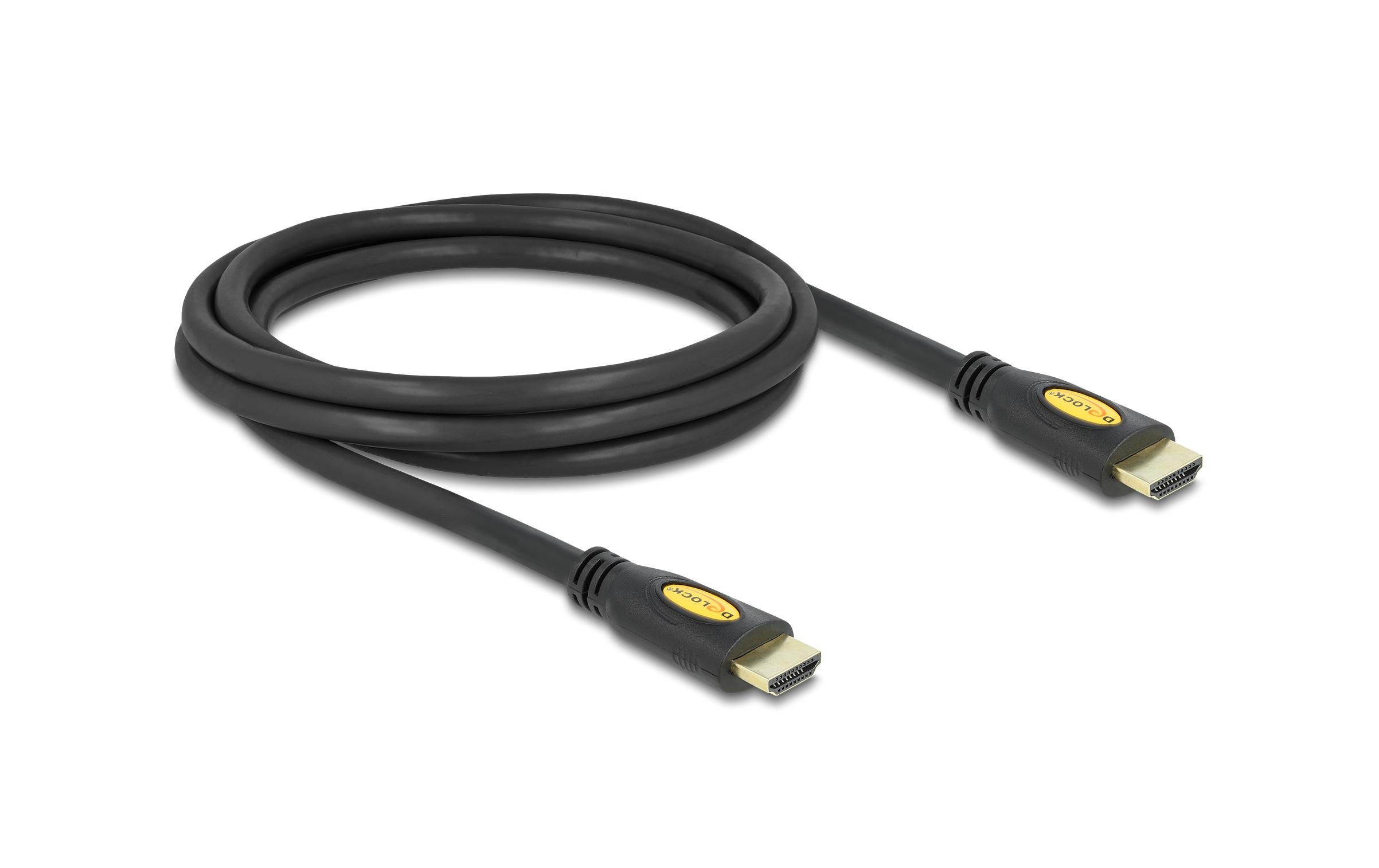 Delock HDMI-Kabel High Speed, mit Ethernet, 4K, 2.0 m kaufen Schweiz | Mediatech.ch