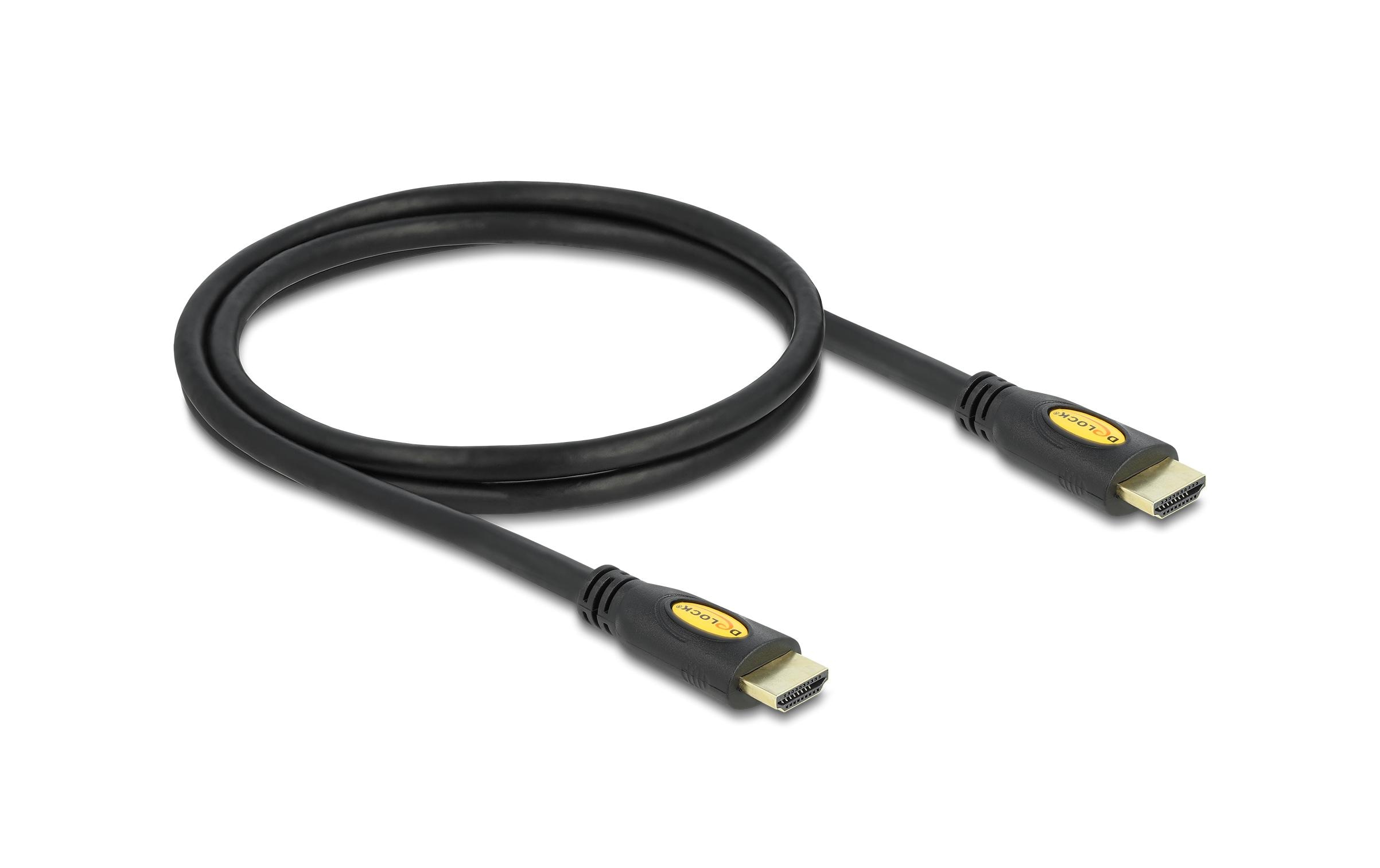 2216528 - Mediatech Delock HDMI High Speed, Ethernet, 4K, 1.0 m kaufen Schweiz | Mediatech.ch