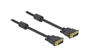 Delock DVI 24+1 5 m, schwarz kaufen Schweiz | Mediatech.ch