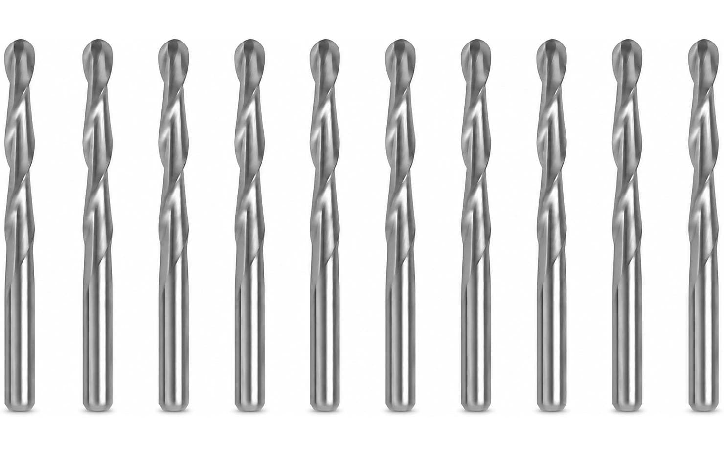 TwoTrees Kugelfräser 10 Stück 3.175mm Ball End Mills für CNC kaufen Schweiz | Mediatech.ch
