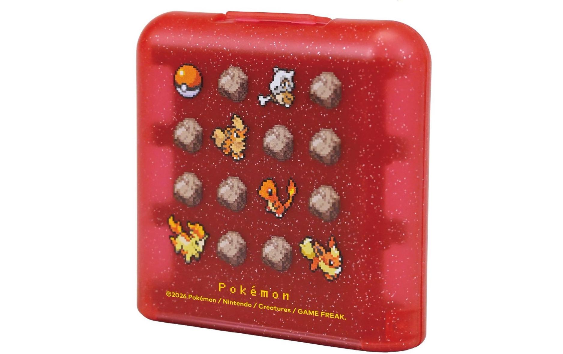 Hori Switch 2 Game Card Case Pokémon red Game Card Case für 24 Spiele kaufen | Mediatech.ch