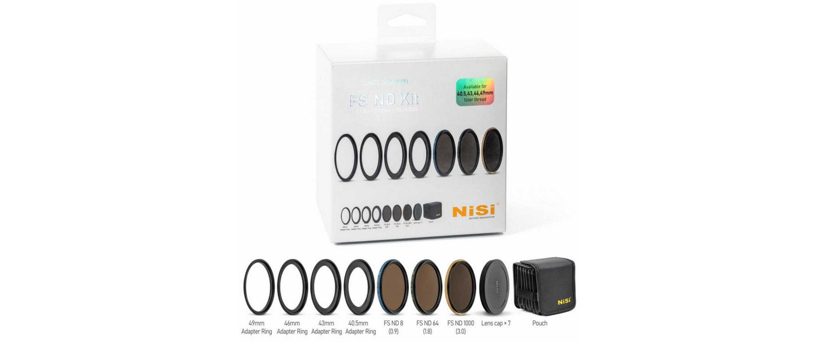 Nisi Swift FS ND Kit 52/55/58/62 mm kaufen Schweiz | Mediatech.ch