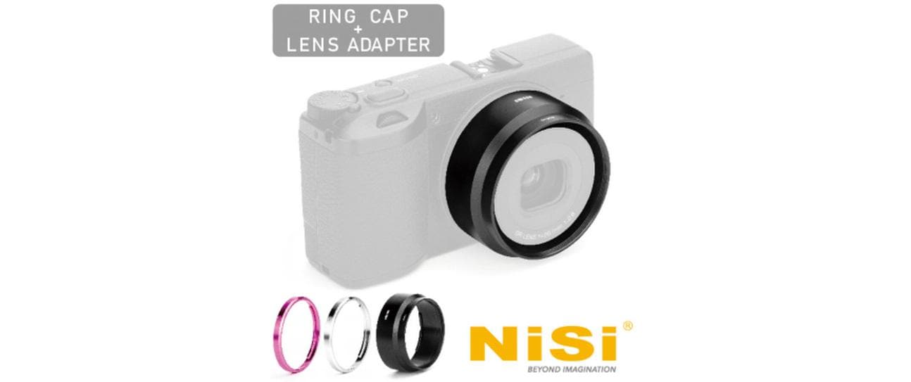 Nisi Ring Cap GR IIIx Rose Red, Silver kaufen Schweiz | Mediatech.ch