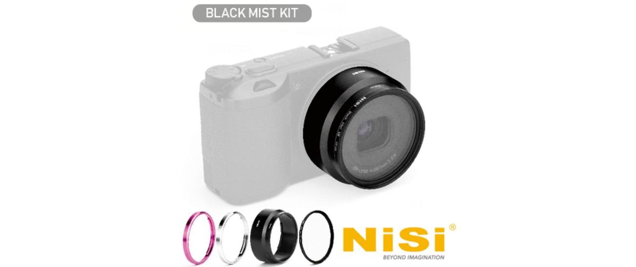Nisi Black Mist Kit GR IIIx Rose Red & Silver