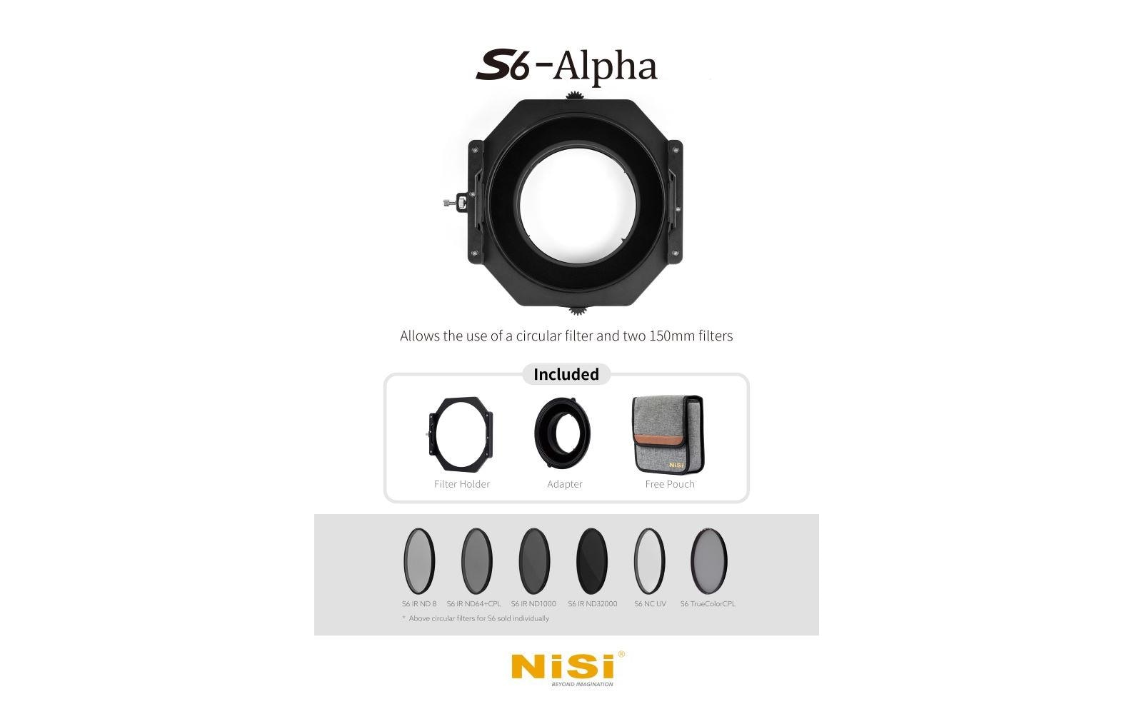 Nisi S6 Alpha 105 mm, 95 mm, 82 mm kaufen Schweiz | Mediatech.ch