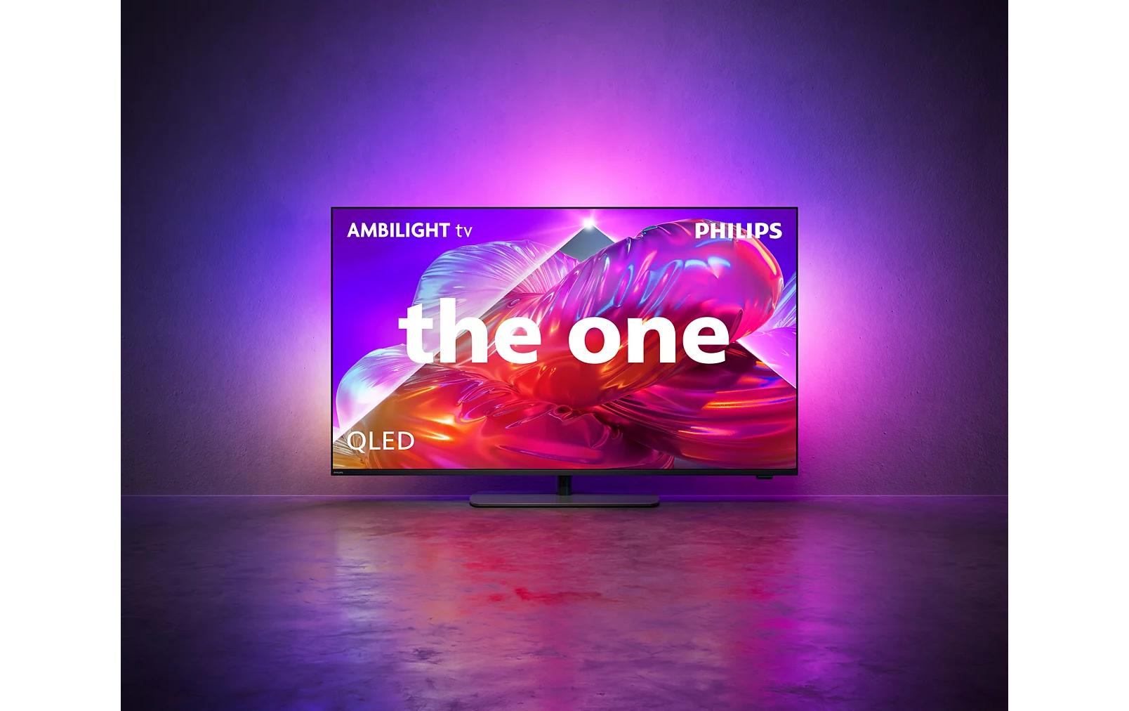 2219393_1 - Mediatech Philips TV 43PQS9001/12 43 UHD QLED Ambilight TV, 144Hz VRR