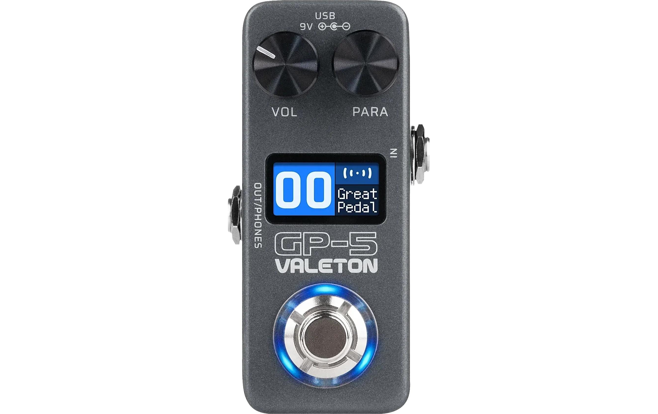 Valeton GP-5 Multieffektpedal mit Amp-Simulation und kaufen Schweiz | Mediatech.ch