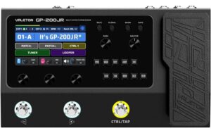 Valeton GP-200JR Multieffektprozessor mit Expression-Pedal
