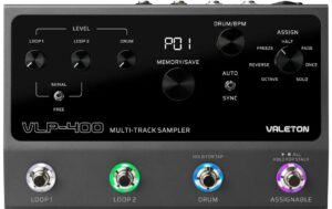 Valeton VLP-400 Dual Looper, Drum Machine