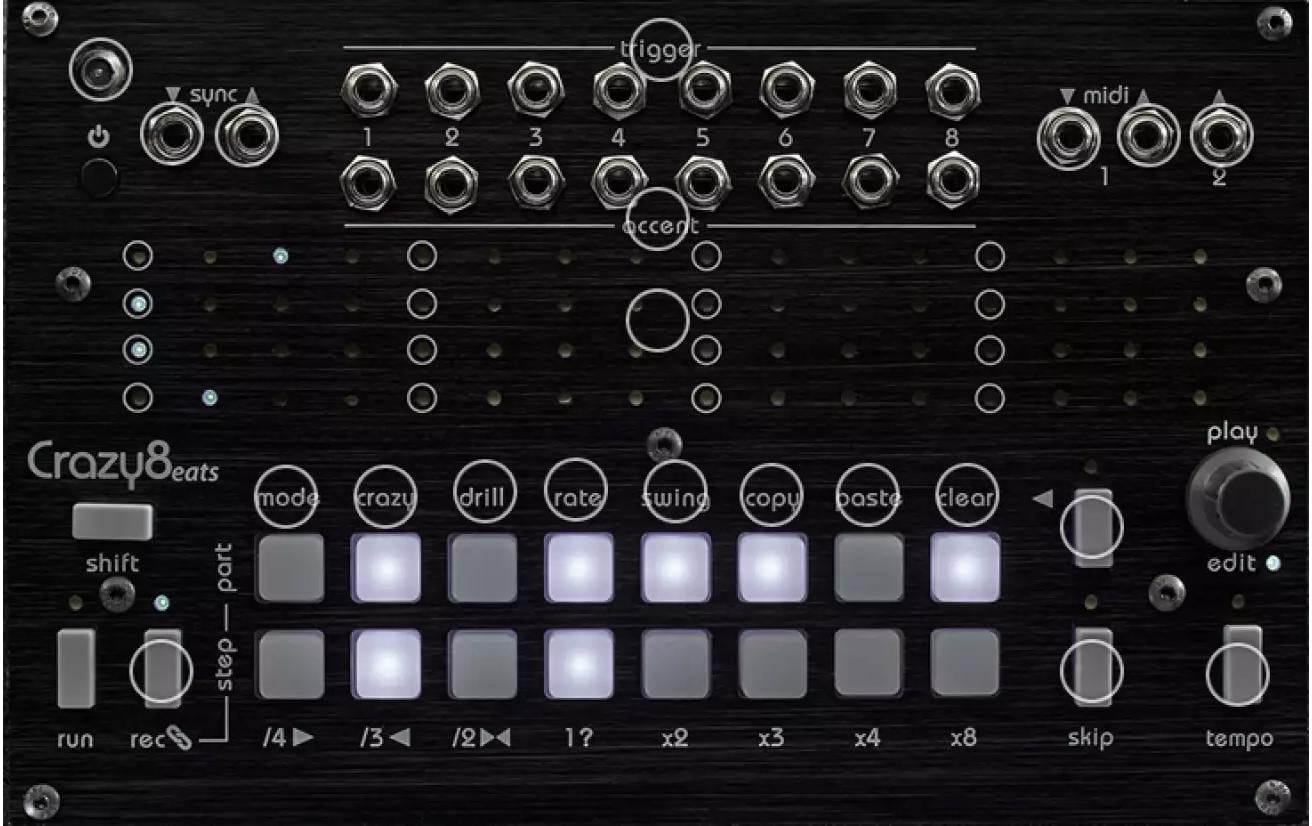 Twisted Electrons Crazy8 Beats Sequencer kaufen Schweiz | Mediatech.ch