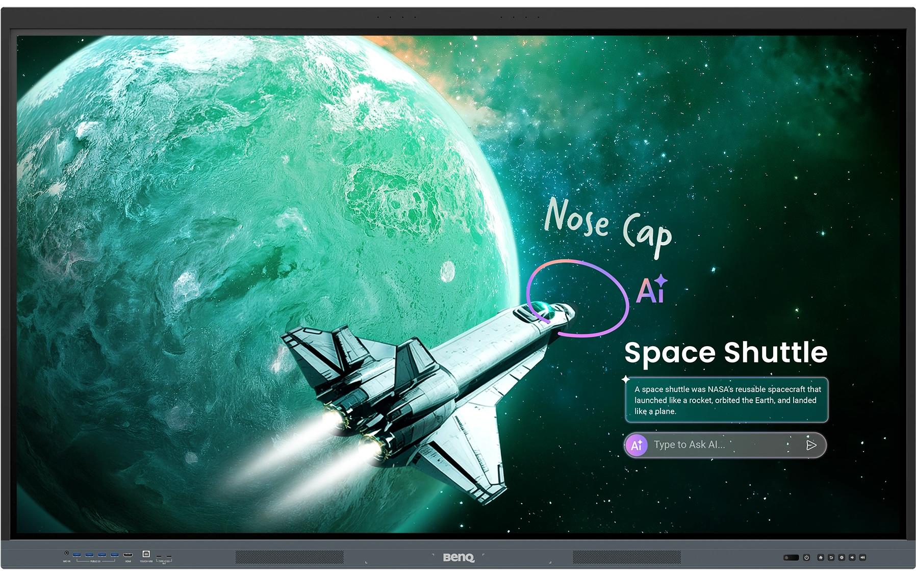 Benq RE6505 LED Interaktiv-Board 65 Touch Display, Ultra HD, 500cd/m2, 18/7 kaufen Schweiz | Mediatech.ch