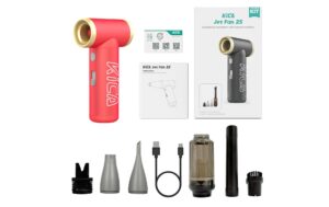 KiCA Jet Fan 2S Vacuum Kit Rot