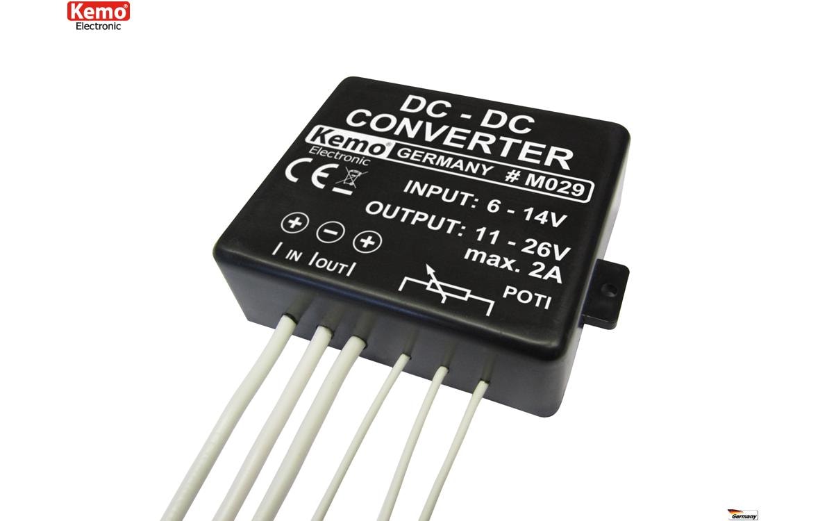 Kemo Electonic M029 6 - 14 V/DC 11 - 26 V/DC kaufen Schweiz | Mediatech.ch