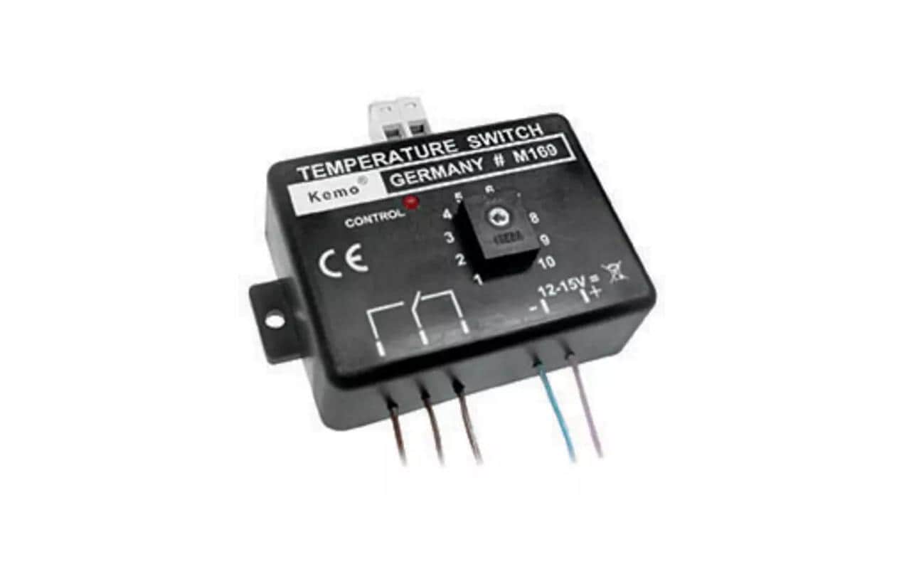 Kemo Temperaturschalter-Baustein M169A 12 V/DC, 0 - 100 °C kaufen Schweiz | Mediatech.ch