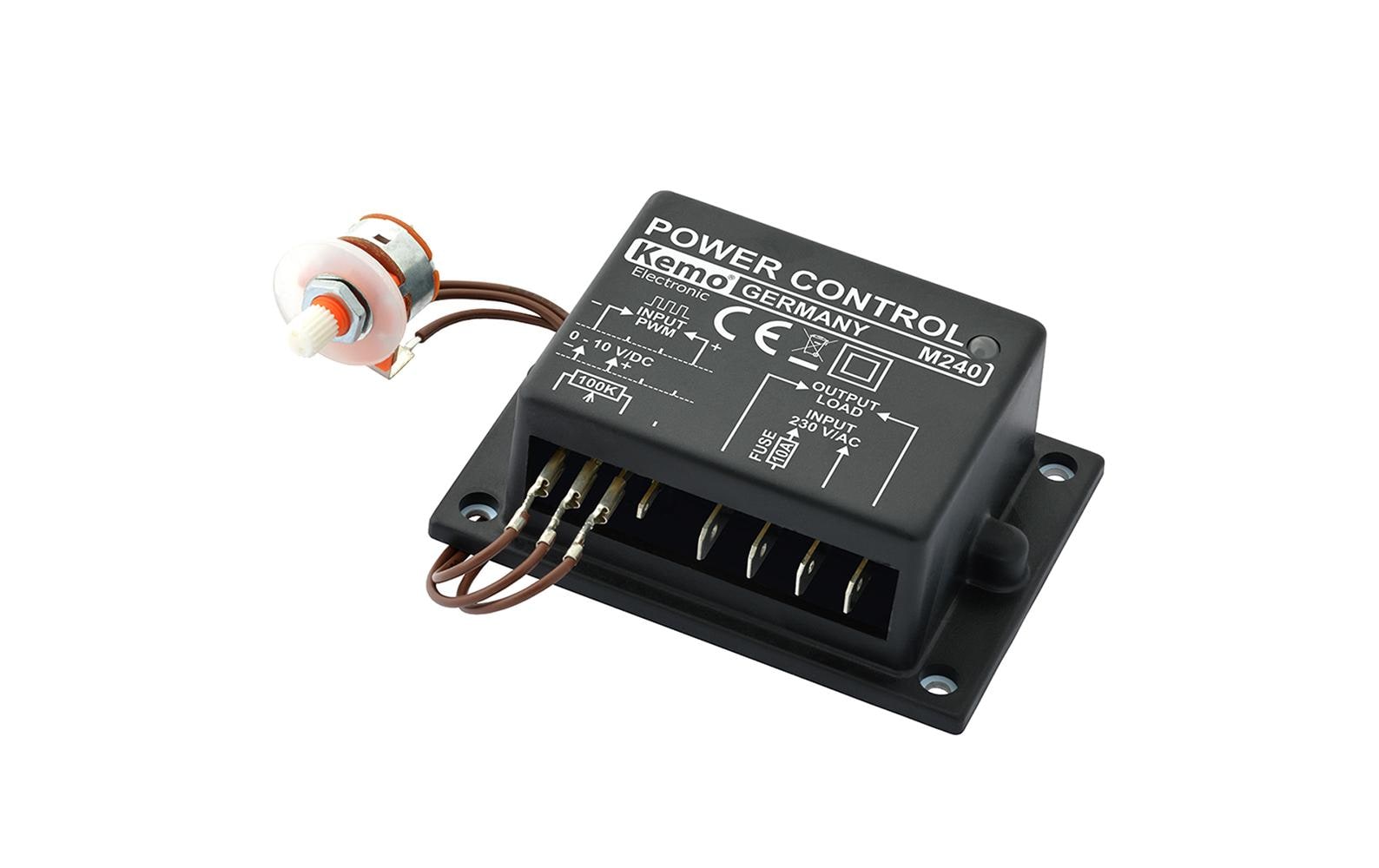 Kemo Electonic M240 Leistungsregler 230 V/AC 10 A Multifunktion kaufen Schweiz | Mediatech.ch