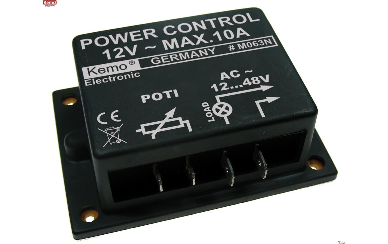 Kemo Electonic Dimmer M063N 12 - 48 V/AC, max. 10 A kaufen Schweiz | Mediatech.ch