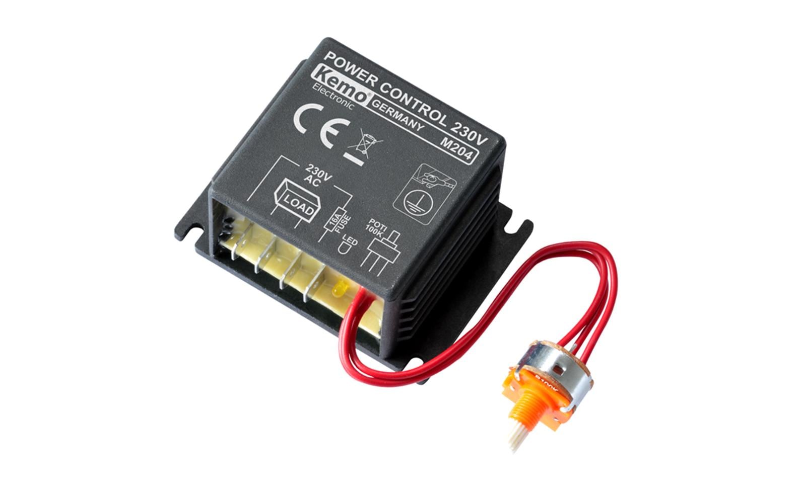 Kemo Electonic M204 Leistungsregler 230 V, max. 16 A, für Heizungen kaufen Schweiz | Mediatech.ch