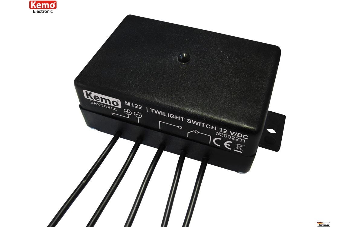 Kemo Electonic Dämmerungsschalter 12 V/DC kaufen Schweiz | Mediatech.ch