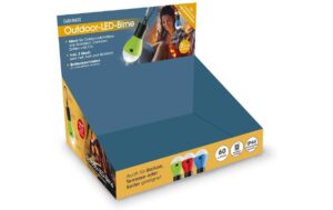 EASYmaxx LED-Leuchte 1, 5V Outdoor 4x rot 4x grün 4x blau