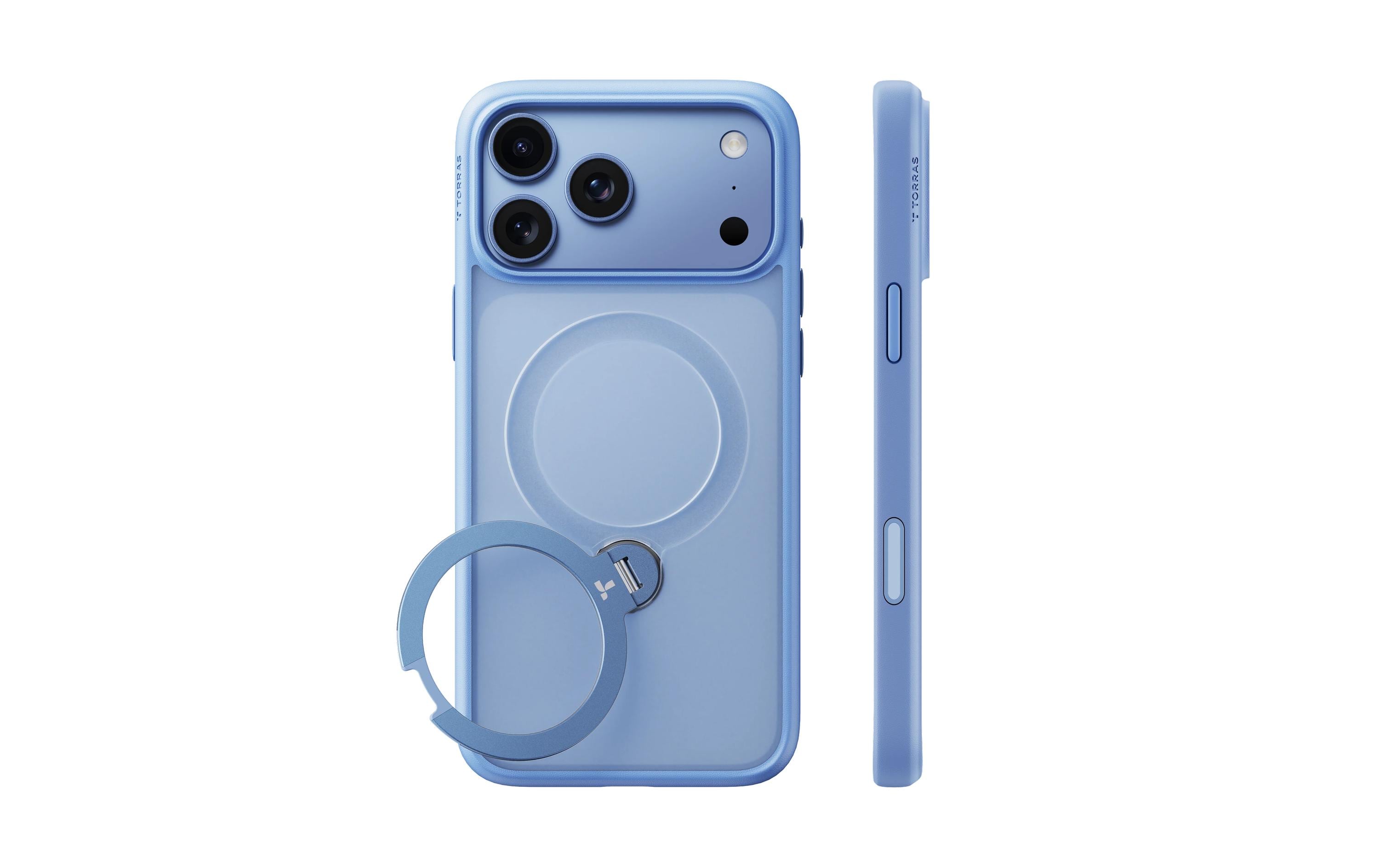 Torras Ostand Q3 Spin iPhone 18 Pro, Blue kaufen Schweiz | Mediatech.ch