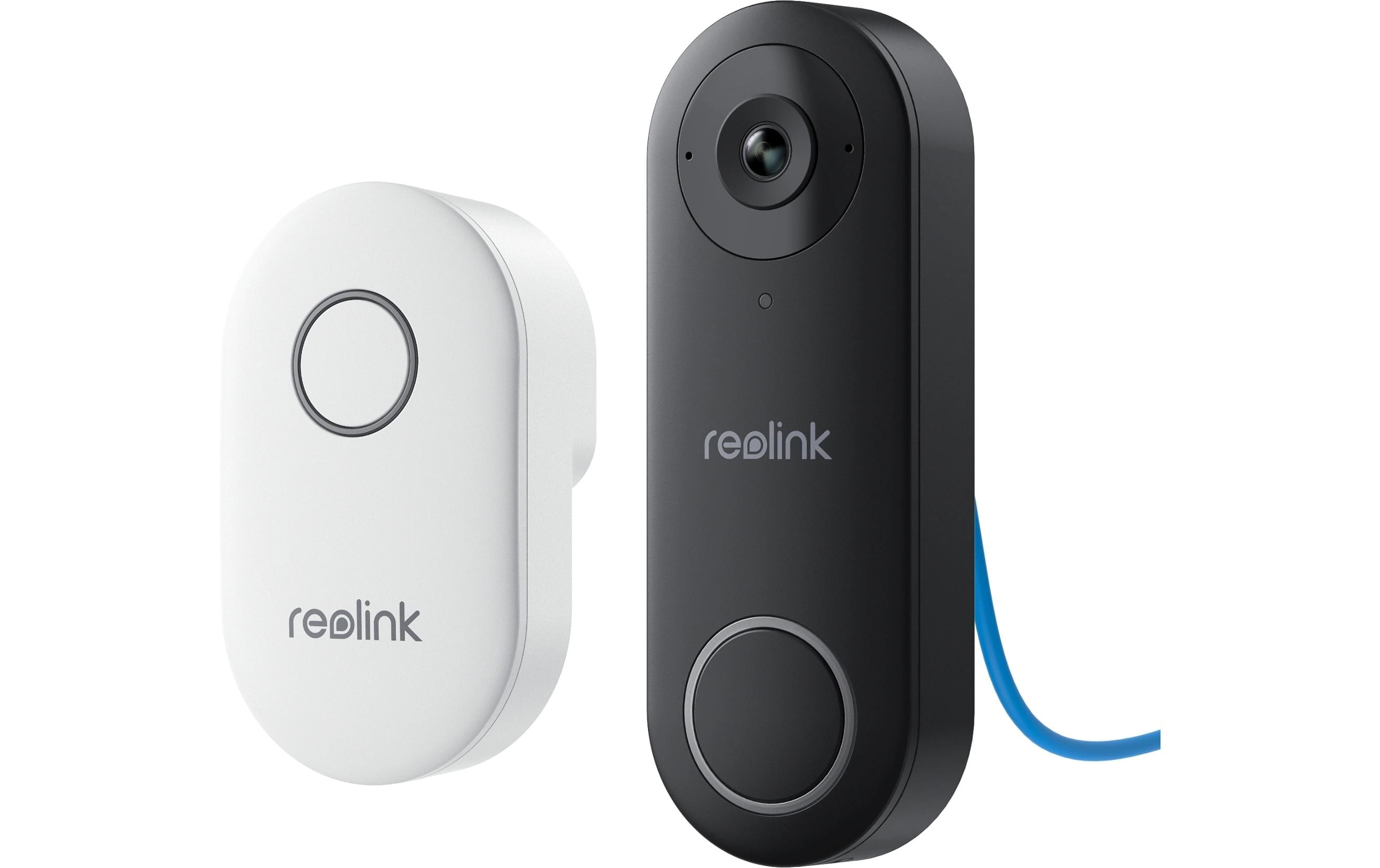 2222174 - Mediatech Reolink D340P-V2 2K+ PoE Video Doorbell 2K HD mit Chime, schwarz kaufen Schweiz | Mediatech.ch