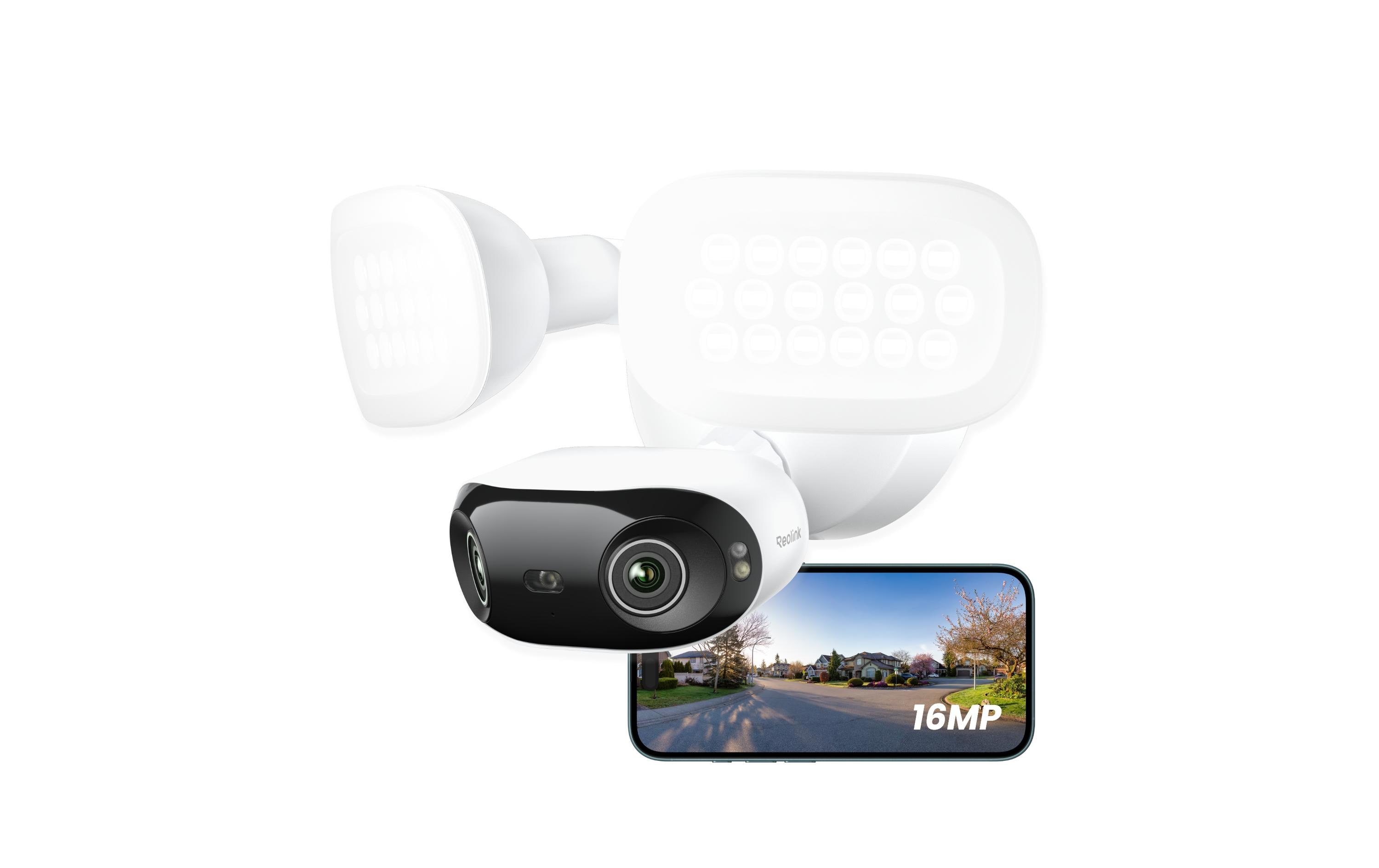 2222179 - Mediatech Reolink Floodlight F760P PoE Kamera 16MP smarte wetterfeste Dual Kamera weiss kaufen Schweiz | Mediatech.ch