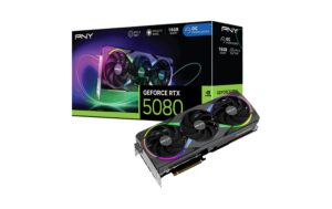 PNY ARGB OC TF RTX5080 16GB, GDDR7 GeForce RTX5080, 3x DP, 1x HDMI kaufen Schweiz | Mediatech.ch