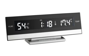 222239 - Mediatech TFA Dostmann TFA Digitalwecker mit Raumklima mit grossen LED Leuchtziffern kaufen | Mediatech.ch