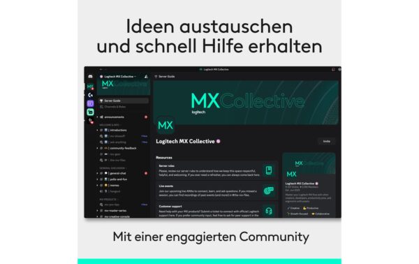 Logitech MX Creative Console pale grey programmierbare Konsole für Entwickler