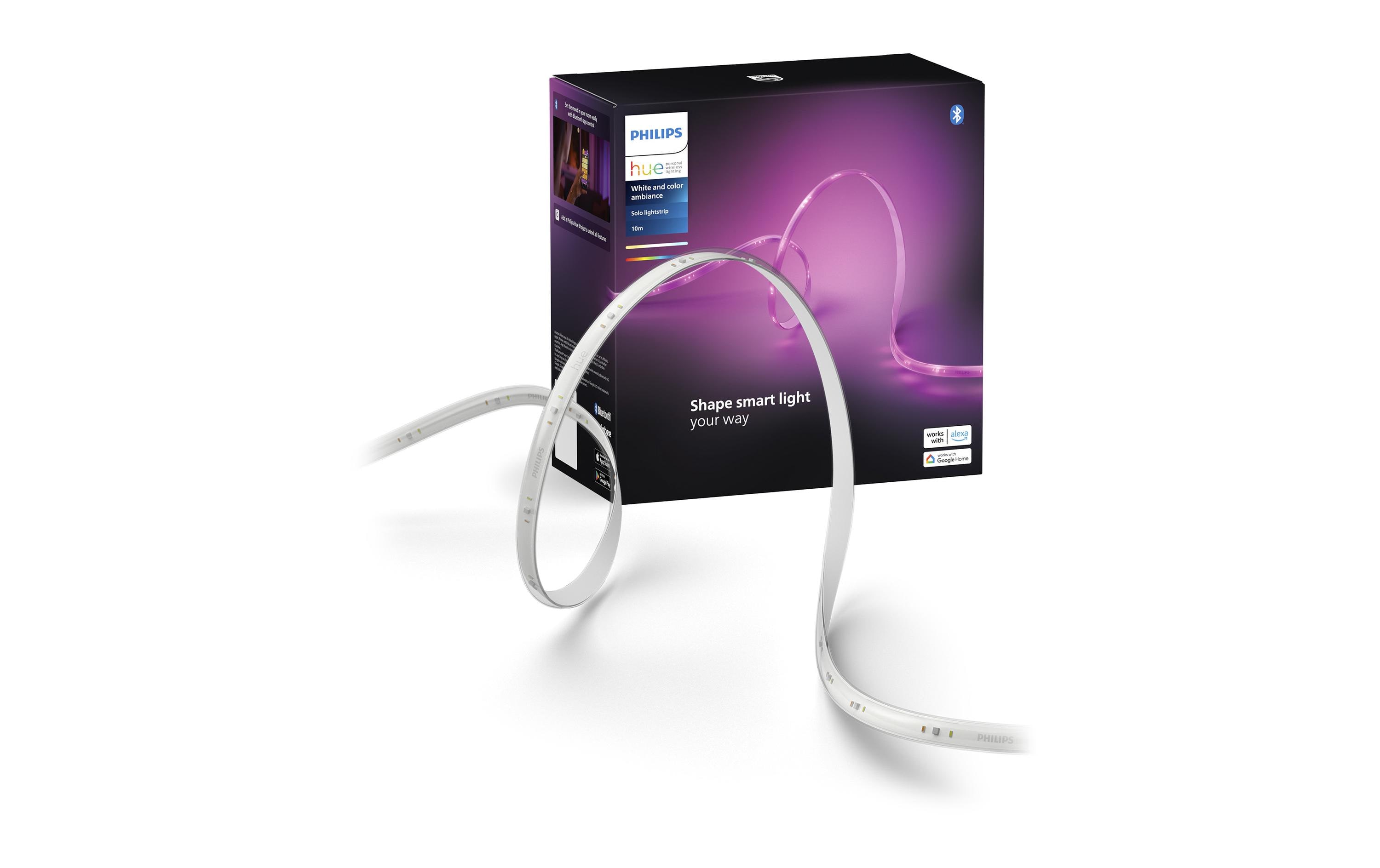 2222852_1 - Mediatech Philips Hue Lightstrips Essential 10M 1x hue Lightstrips 10m, 1x Netzteil, BT