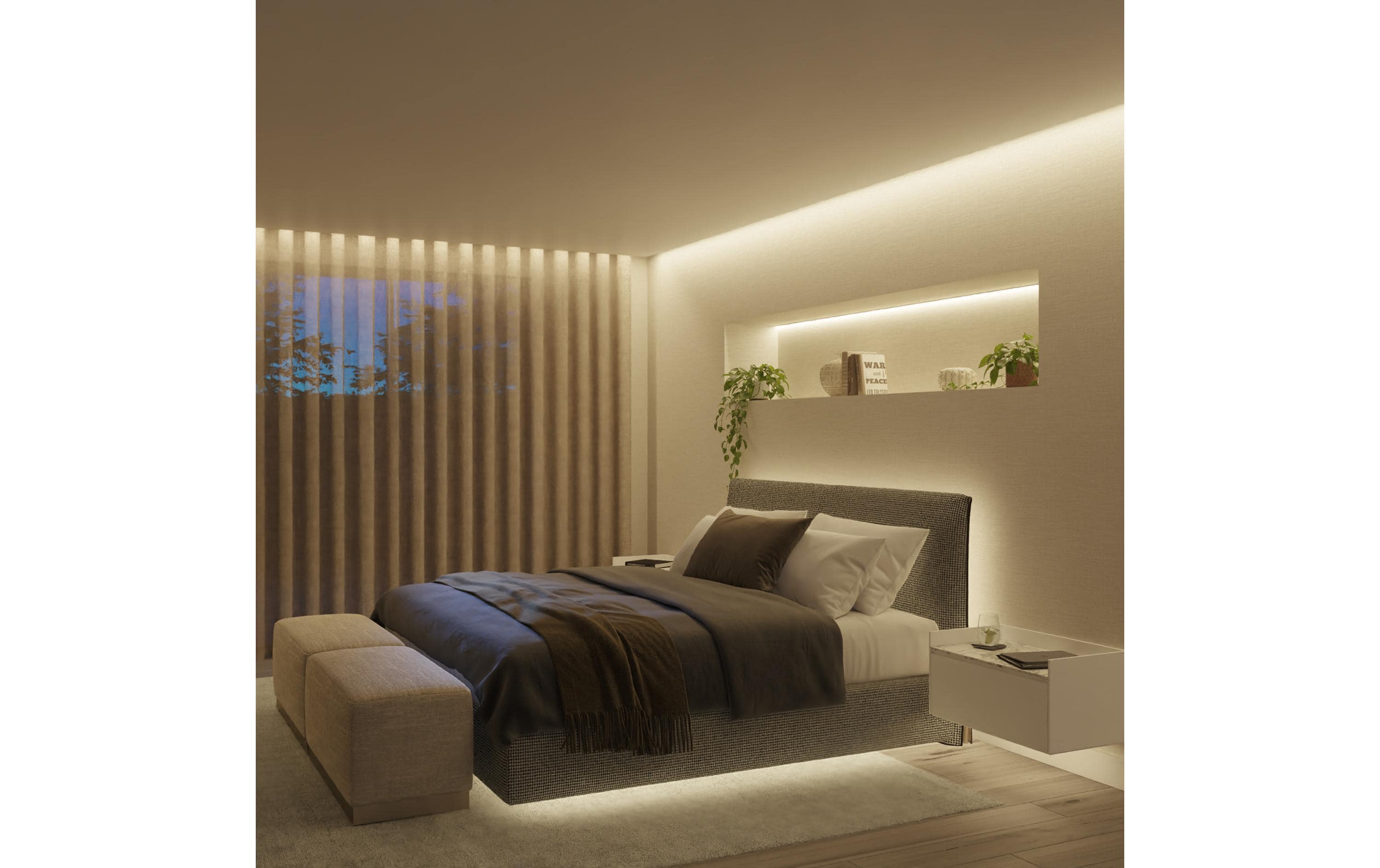 2222852_3 - Mediatech Philips Hue Lightstrips Essential 10M 1x hue Lightstrips 10m, 1x Netzteil, BT