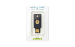 Yubico YubiKey 5 NFC Firmware 5.8 USB-A, IP68, NFC, FIDO2, FIDO U2F, OTP kaufen Schweiz | Mediatech.ch