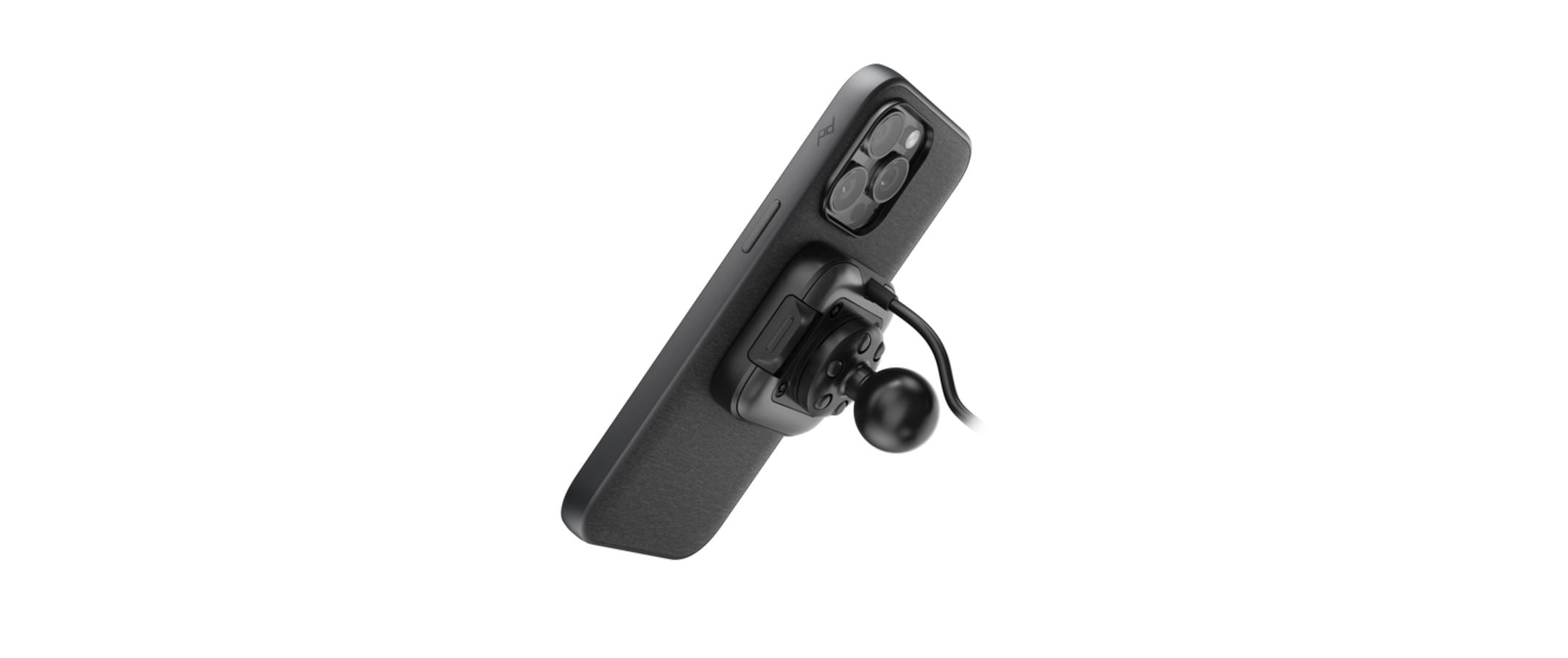 2223794_2 - Mediatech Peak Design Locking & Charging Ball Adapter 1?, Schwarz