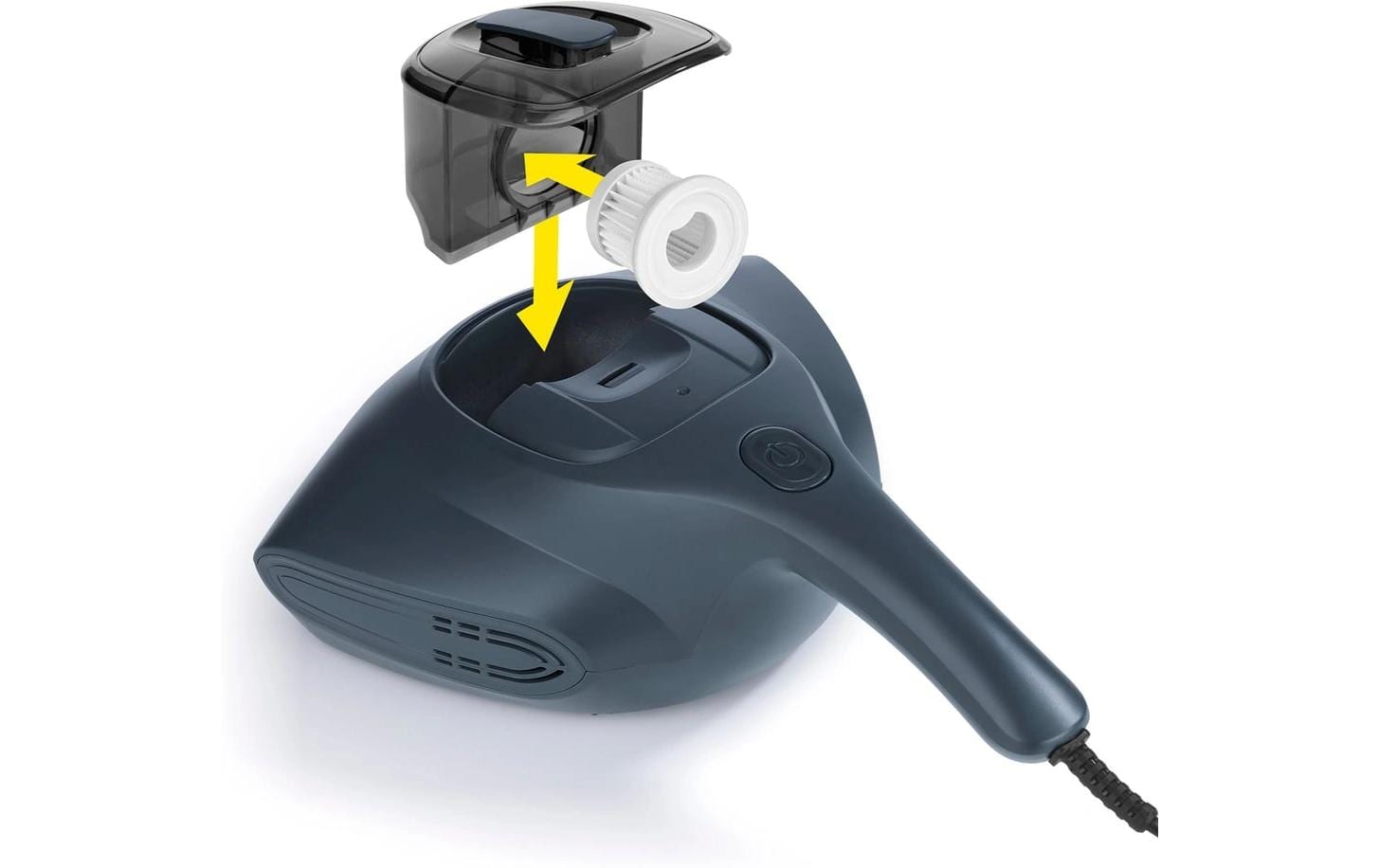 2224348_7 - Mediatech N8WERK Akku-Milben-Handstaubsauger 300W Grau Staubsauger