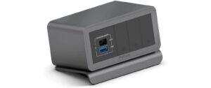 mediahub2 5er Gehäuspace grey M2-ENC05-9842 5 Steckplätze, 1m 16A Kabel, USB PD