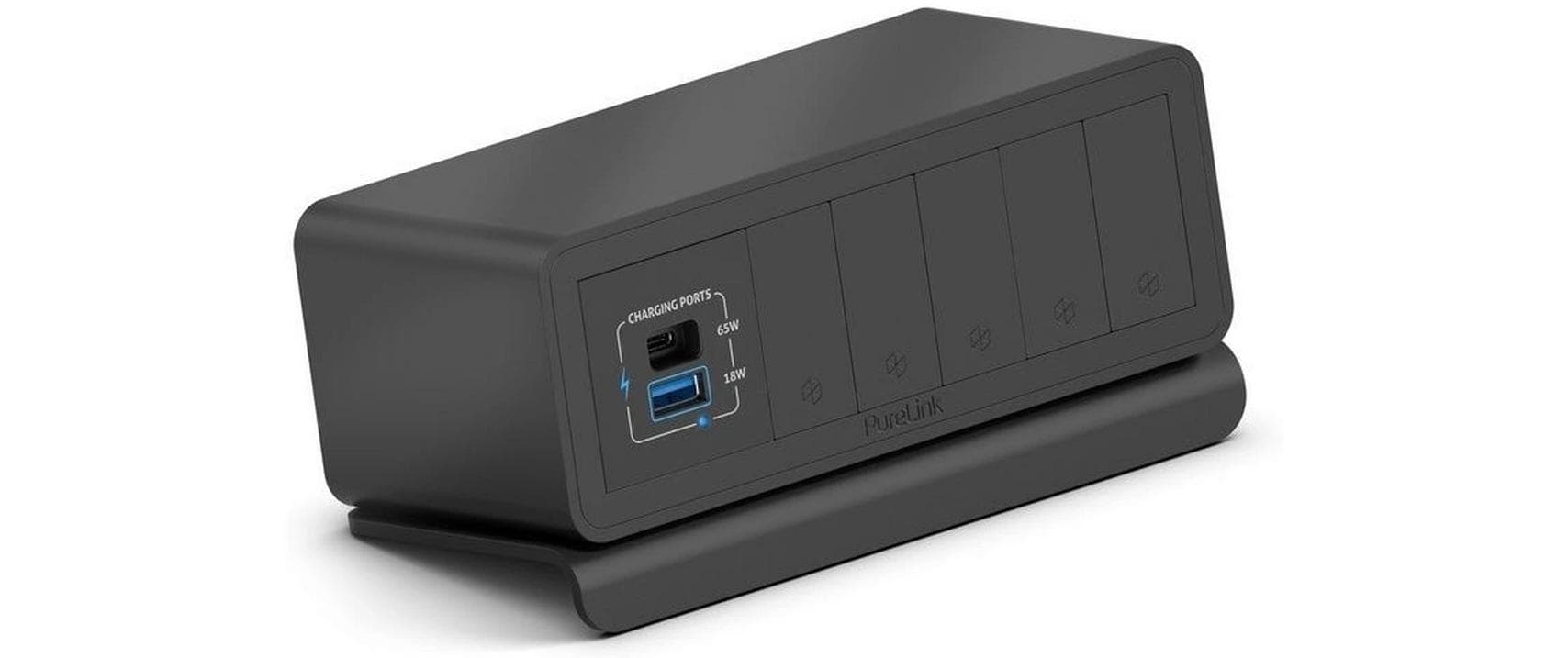 PureLink mediahub2 7er Gehäuse schwarz M2-ENC07-9830 7 Steckplätze, 1m 16A Kabel, USB PD kaufen | Mediatech.ch