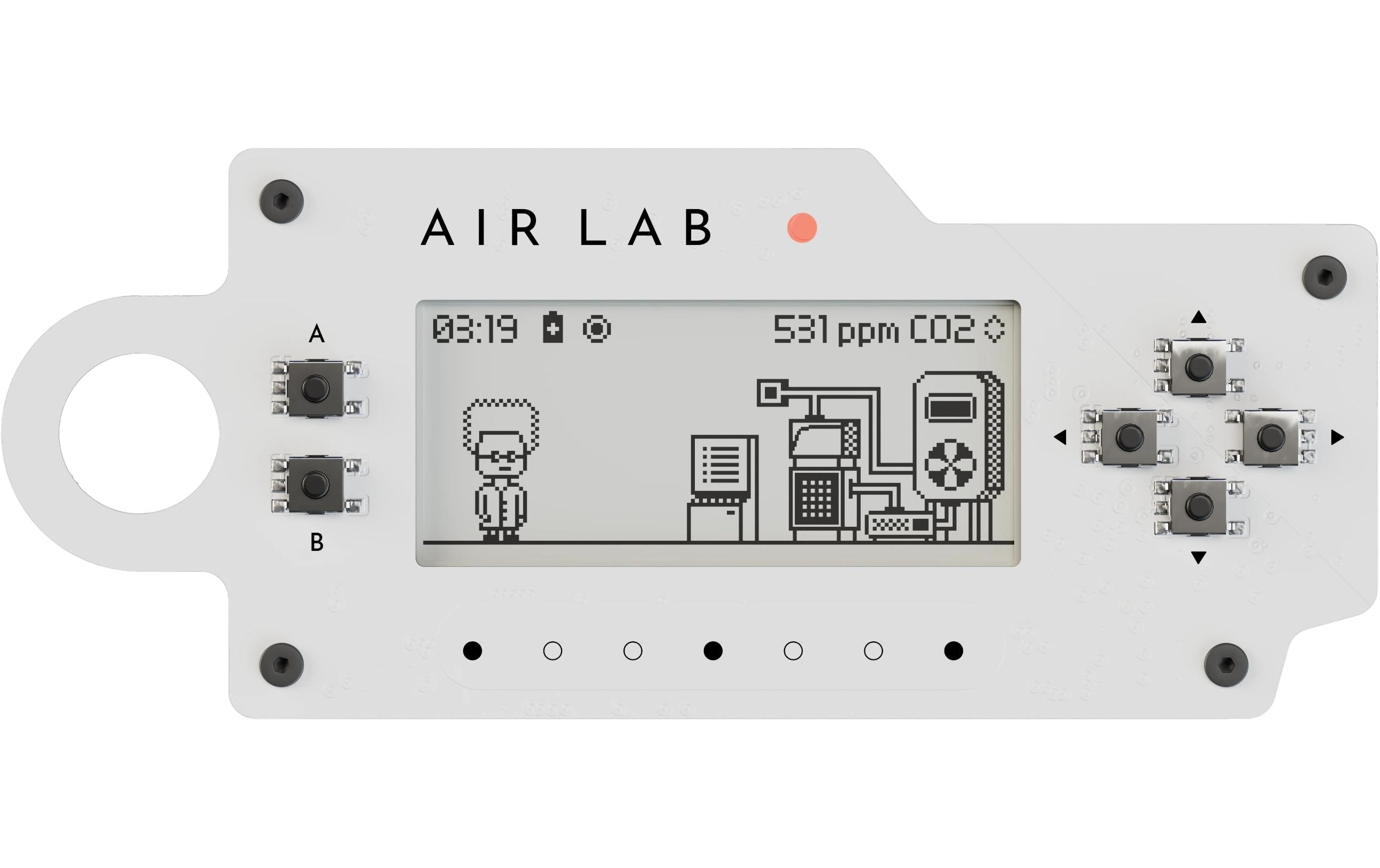 Air Lab Monitor Umweltmessgerät Mobiler CO?-, VOC- und NOx-Luftmonitor kaufen Schweiz | Mediatech.ch